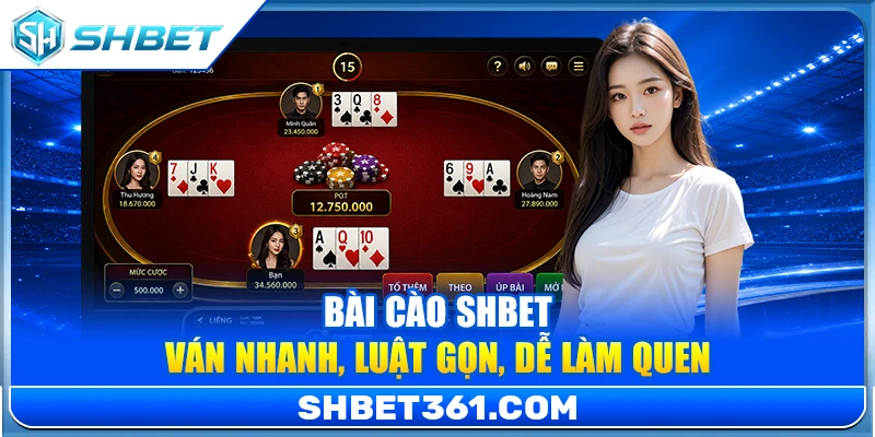 Bài Cào SHBET – Ván Nhanh, Luật Gọn, Dễ Làm Quen 1 Bài Cào SHBET – Ván Nhanh, Luật Gọn, Dễ Làm Quen