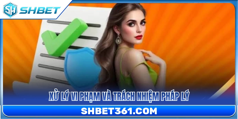 Phương án xử lý vi phạm quy định và các nghĩa vụ trước pháp luật 